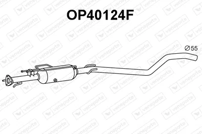 Filtre à particules / à suie, échappement Opel ASTRA H Estate · Vauxhall ASTRA Mk V Estate