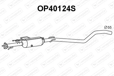 Filtre à particules / à suie, échappement Opel ASTRA H Estate · Vauxhall ASTRA Mk V Estate