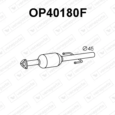 Filtre à particules / à suie, échappement Opel MERIVA A MPV · Vauxhall MERIVA A