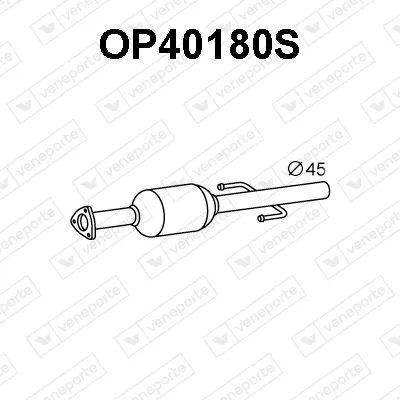 Filtre à particules / à suie, échappement Opel MERIVA A MPV · Vauxhall MERIVA A