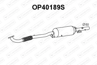 Filtre à particules / à suie, échappement Opel ASTRA H · Opel ASTRA H Estate · Opel ASTRA H GTC