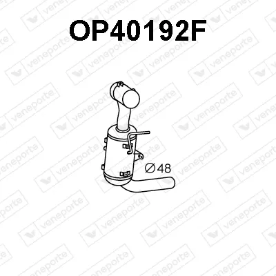 Filtre à particules / à suie, échappement Opel CORSA D · Opel MERIVA B MPV · Opel CORSA D Hatchback Van