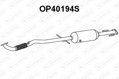 Filtre à particules / à suie, échappement Opel ASTRA J · Opel ASTRA J Sports Tourer · Opel ASTRA J GTC