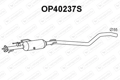 Filtre à particules / à suie, échappement Opel ASTRA H Estate · Opel ASTRA H Estate Van · Vauxhall ASTRA Mk V Estate