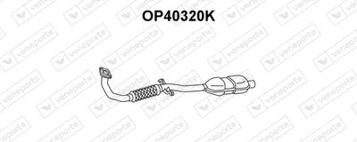 Catalyseur Opel CORSA B · Vauxhall CORSA Mk I