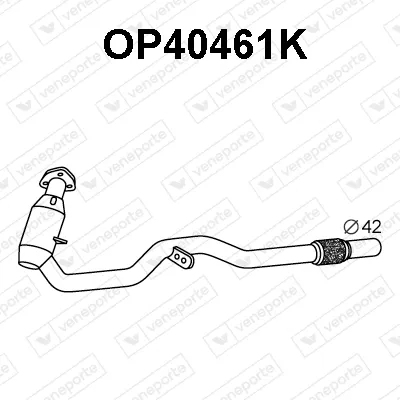 Catalyseur Opel CORSA B · Vauxhall CORSA Mk I