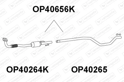 Catalyseur Opel MERIVA A MPV