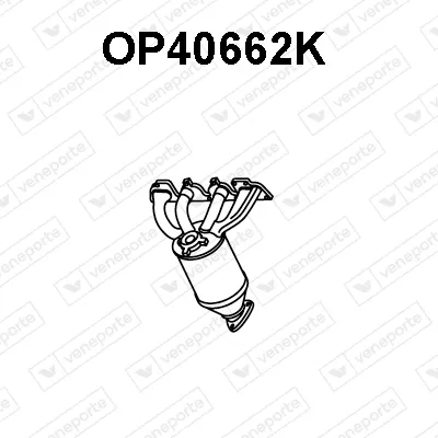 Catalyseur en coude Opel ASTRA G Hatchback · Opel ASTRA G Estate · Opel ASTRA G Saloon