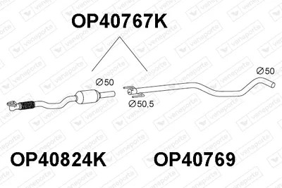 Catalyseur Opel CORSA C