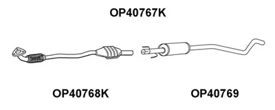 Catalyseur VENEPORTE OP40768K