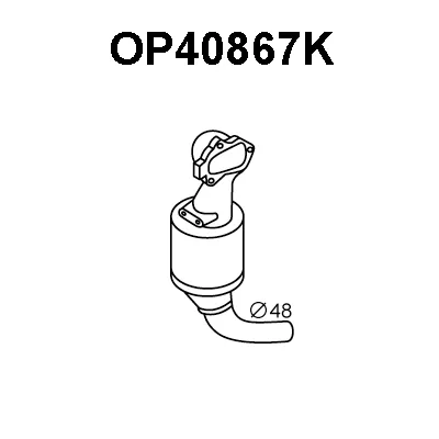 Catalyseur VENEPORTE OP40867K