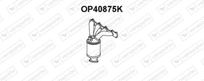 Catalyseur en coude Fiat CROMA · Opel VECTRA B Hatchback · Opel VECTRA C