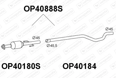 Filtre à particules / à suie, échappement Opel MERIVA A MPV · Vauxhall MERIVA A
