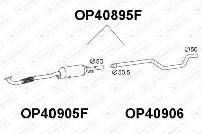 Filtre à particules / à suie, échappement Opel MERIVA A MPV