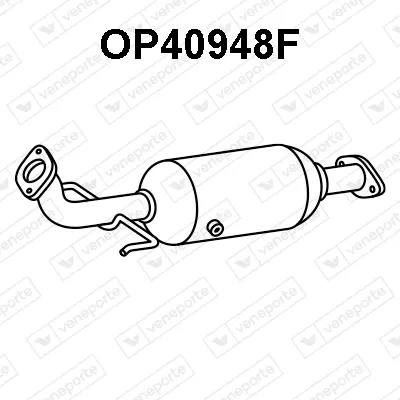 Filtre à particules / à suie, échappement Opel MOKKA / MOKKA X · Vauxhall MOKKA / MOKKA X · Chevrolet TRAX