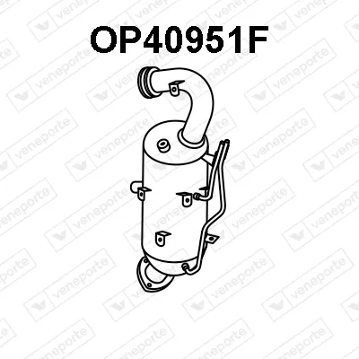 Filtre à particules / à suie, échappement Opel ANTARA A · Vauxhall ANTARA A · Chevrolet CAPTIVA