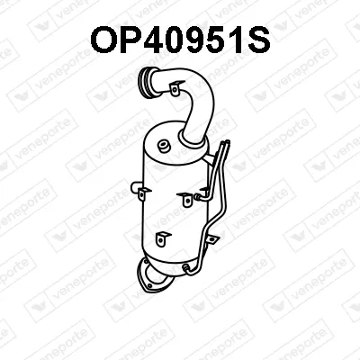 Filtre à particules / à suie, échappement Opel ANTARA A · Vauxhall ANTARA A · Chevrolet CAPTIVA