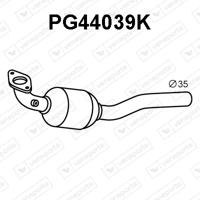 Catalyseur Citroën C1 II · Peugeot 108 · Toyota AYGO