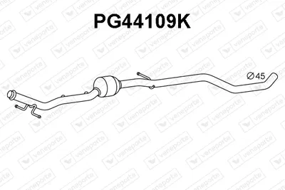 Catalyseur VENEPORTE PG44109K
