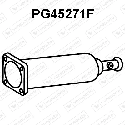 Filtre à particules / à suie, échappement Citroën C6 · Citroën C5 III · Citroën C5 III Break