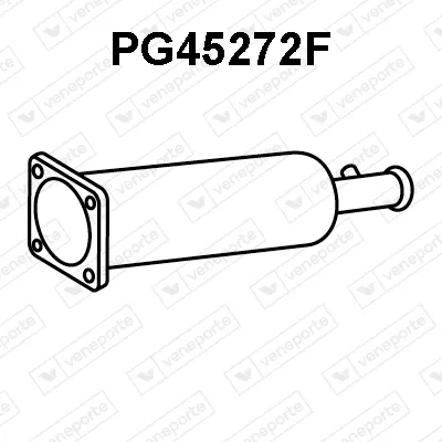 Filtre à particules / à suie, échappement Peugeot 607