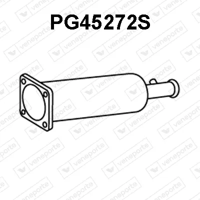 Filtre à particules / à suie, échappement Peugeot 607