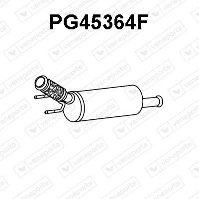 Filtre à particules / à suie, échappement Peugeot 5008