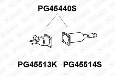 Filtre à particules / à suie, échappement Peugeot 307 · Peugeot 307 SW · Peugeot 307 Break
