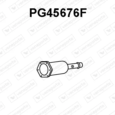 Filtre à particules / à suie, échappement Peugeot 607