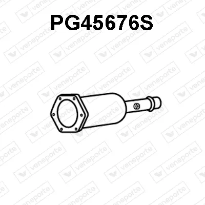 Filtre à particules / à suie, échappement Peugeot 607