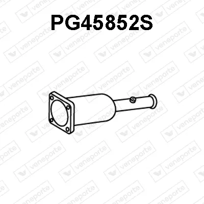 Filtre à particules / à suie, échappement Citroën C4 Coupe · Citroën C4 I · Peugeot 307