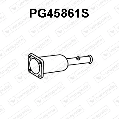 Filtre à particules / à suie, échappement Citroën C4 Coupe · Citroën C4 I · Citroën C4 I Hatchback Van