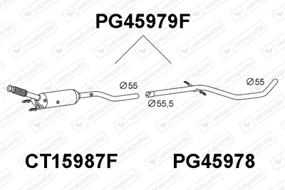 Filtre à particules / à suie, échappement Peugeot 407 · Peugeot 407 SW · Peugeot 407 SW Estate Van