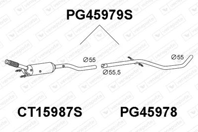 Filtre à particules / à suie, échappement Peugeot 407 · Peugeot 407 SW · Peugeot 407 SW Estate Van