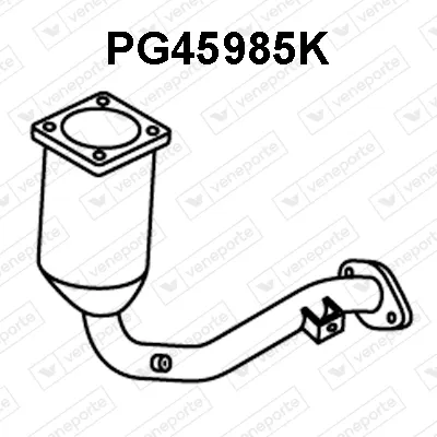 Catalyseur Peugeot 206+
