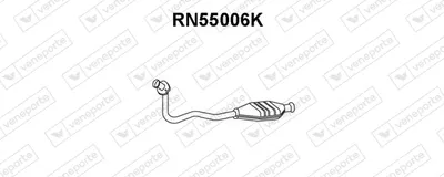 Catalyseur Renault RAPID Box Body/MPV