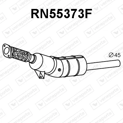 Filtre à particules / à suie, échappement Renault CLIO III · Renault CLIO III Grandtour · Renault CLIO III Hatchback Van