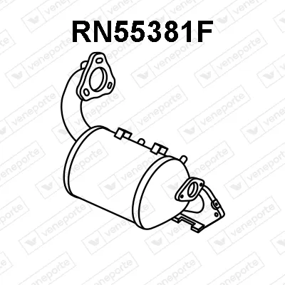 Filtre à particules / à suie, échappement Fiat TALENTO Van · Mercedes-Benz VITO Van · Mercedes-Benz VITO Mixto