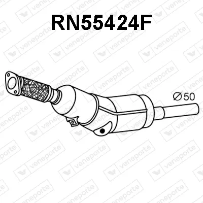 Filtre à particules / à suie, échappement Renault MEGANE III Hatchback · Renault MEGANE III Coupe · Renault MEGANE III Grandtour