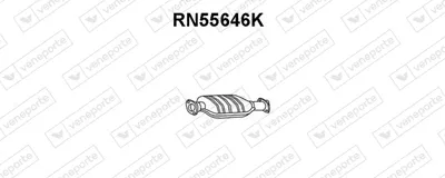 Catalyseur Renault RAPID Box Body/MPV