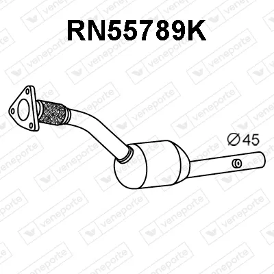 Catalyseur Renault MODUS / GRAND MODUS · Renault CLIO III