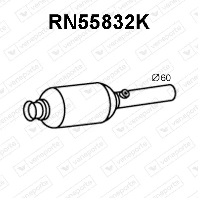 Catalyseur Renault CLIO III