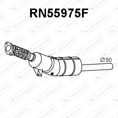 Filtre à particules / à suie, échappement Renault KANGOO / GRAND KANGOO II · Renault KANGOO Express · Renault KANGOO BE BOP