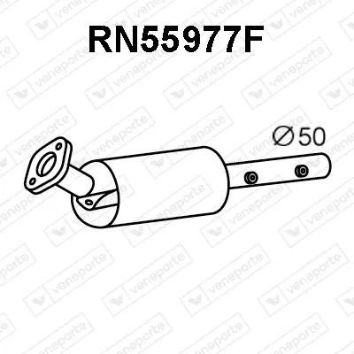 Filtre à particules / à suie, échappement Renault MEGANE II · Renault SCÉNIC II · Renault MEGANE II Coupé-Cabriolet