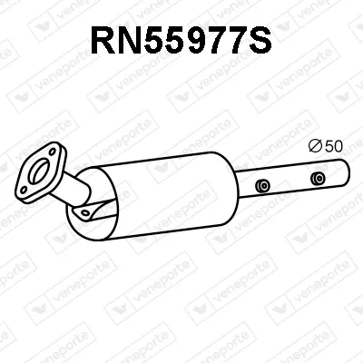 Filtre à particules / à suie, échappement Renault MEGANE II · Renault SCÉNIC II · Renault MEGANE II Coupé-Cabriolet