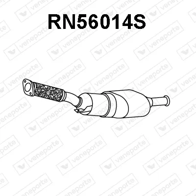 Filtre à particules / à suie, échappement Renault TWINGO II · Renault TWINGO II Hatchback Van
