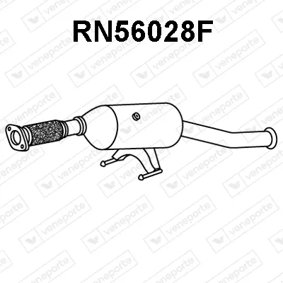 Filtre à particules / à suie, échappement Nissan NV400 Van · Nissan NV400 Platform/Chassis · Opel MOVANO B Van