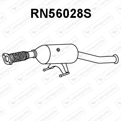 Filtre à particules / à suie, échappement Nissan NV400 Van · Nissan NV400 Platform/Chassis · Opel MOVANO B Van
