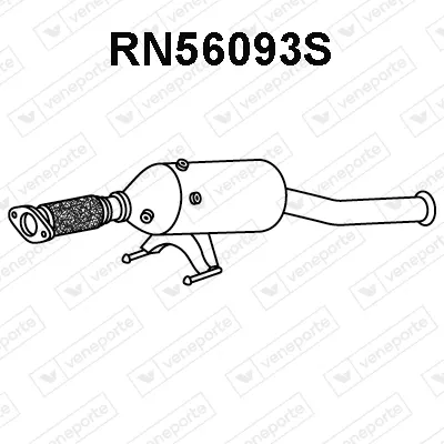 Filtre à particules / à suie, échappement Nissan NV400 Van · Nissan NV400 Bus · Nissan NV400 Platform/Chassis