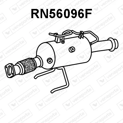 Filtre à particules / à suie, échappement Nissan NV400 Van · Nissan NV400 Bus · Nissan NV400 Platform/Chassis